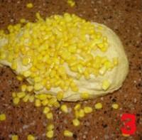 小麦胚芽玉米面包的做法图解3