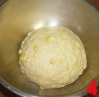 小麦胚芽玉米面包的做法图解4