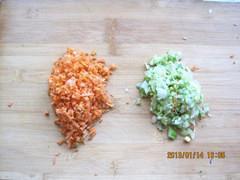 发酵面糊蔬菜饼的做法步骤3