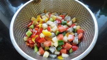 什锦蔬菜水果沙拉的做法步骤4