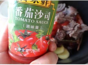 番茄牛肉的做法步骤8