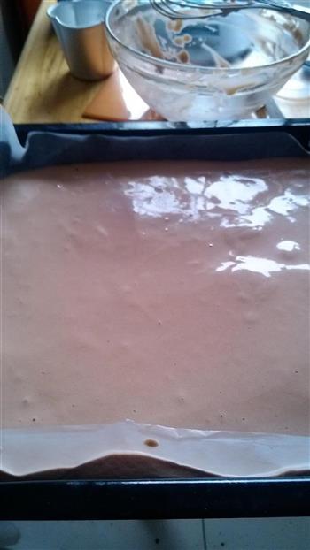 巧克力蛋糕卷的做法步骤10
