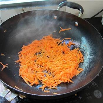 素炒莴笋萝卜丝的做法步骤3