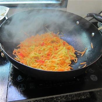 素炒莴笋萝卜丝的做法步骤5