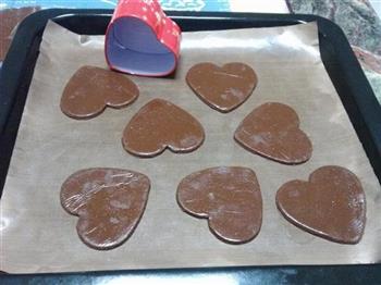 糖霜巧克力饼干的做法图解7