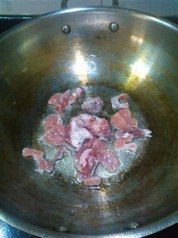 肉炒藕片的做法步骤2