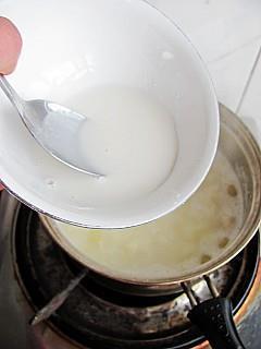 豆浆白果香梨羹的做法步骤13