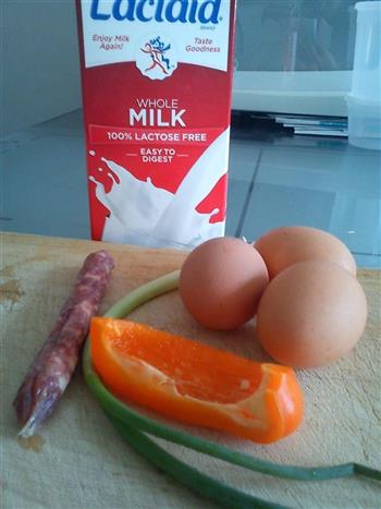 奶香煎蛋的做法步骤1