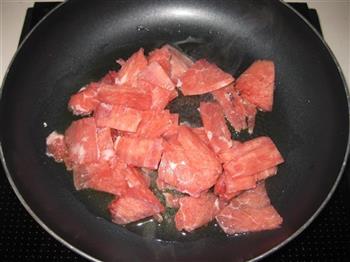 牛肉炒藕片的做法步骤5