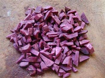 紫薯糯米豆浆的做法图解4