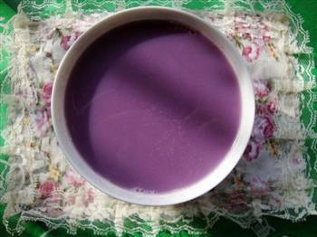 紫薯糯米豆浆的做法图解8