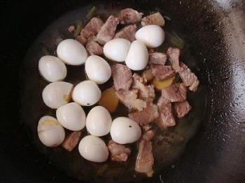 肉卤鹌鹑蛋的做法步骤7