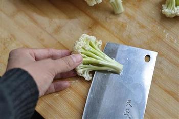 豉香花菜的做法步骤2