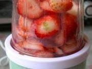 草莓冰点的做法步骤4