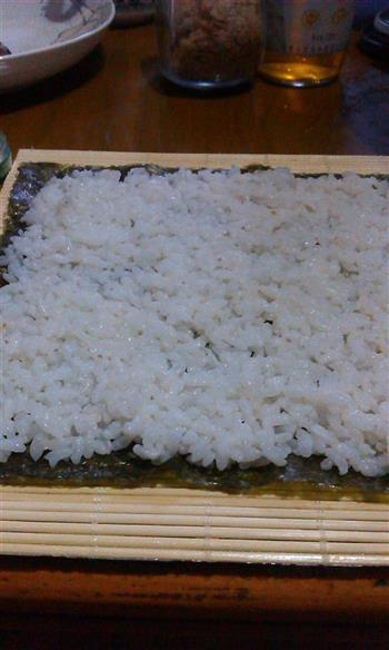 泡菜肉松寿司的做法步骤5