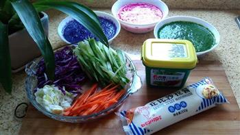 彩色蔬菜卷饼的做法步骤2
