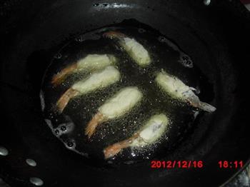 日式炸虾的做法图解5