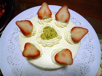 奶油草莓蛋糕的做法步骤8