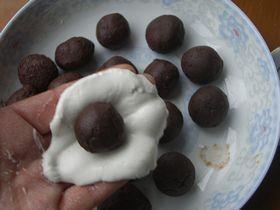 奶香巧克力汤圆的做法步骤6