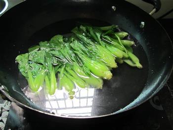 蚝油青菜的做法步骤2