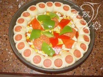 香酥虾花边披萨的做法步骤26
