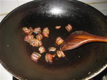 豆豉腊肉焖南瓜的做法步骤4