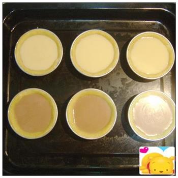 双味奶酪蛋挞的做法步骤8