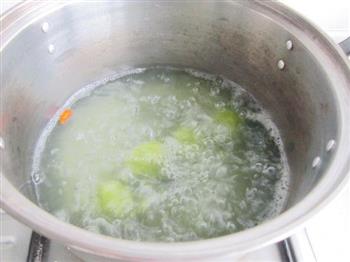 菠菜腊肠馅汤的做法步骤9