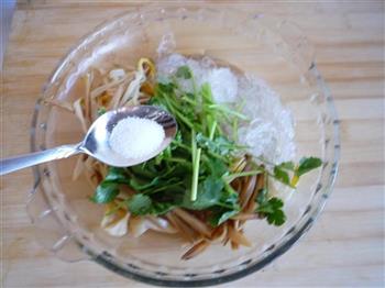 芥末粉丝黄花菜的做法步骤7