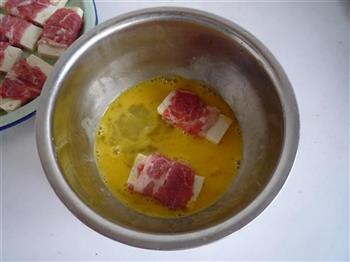 梅子肉煎豆腐的做法步骤15