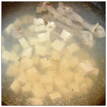 麻婆豆腐鸡的做法步骤4