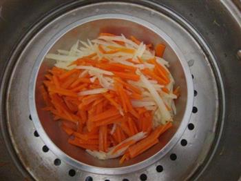 胡萝卜炒土豆丝的做法步骤4