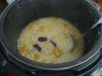 南瓜大米粥的做法步骤6