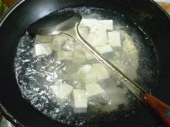 菜芯干鸡蛋豆腐汤的做法图解4