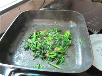 炒菠菜的做法步骤6
