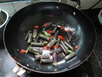 辣炒红苔菜的做法步骤5