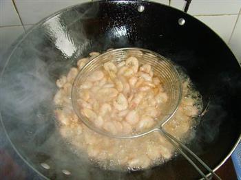 炒白米虾的做法步骤4