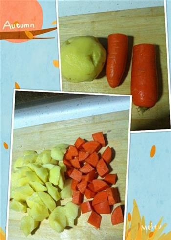 排骨炖土豆胡萝卜的做法步骤2