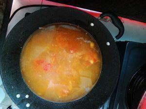 番茄海带汤的做法步骤6