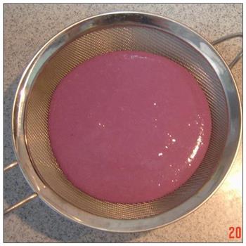 椰奶紫薯布丁的做法图解4