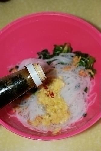 菠菜虾米拌粉丝的做法图解11