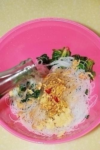 菠菜虾米拌粉丝的做法图解13