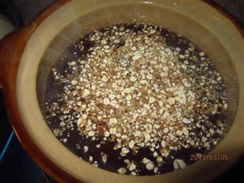 黑豆薏仁燕麦粥的做法图解5