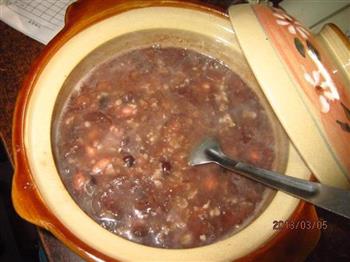 黑豆薏仁燕麦粥的做法图解6