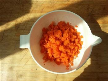 胡萝卜虾肉丸子的做法步骤3