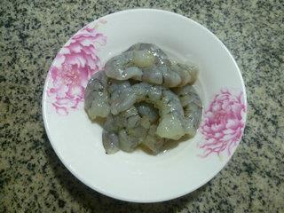 紫菜虾仁豆腐羹的做法步骤2