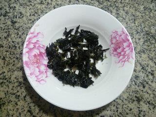 紫菜虾仁豆腐羹的做法步骤3