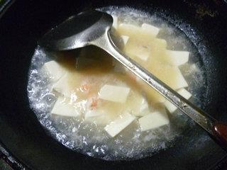 紫菜虾仁豆腐羹的做法步骤7