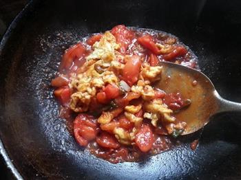西红柿鸡蛋打卤面的做法图解11