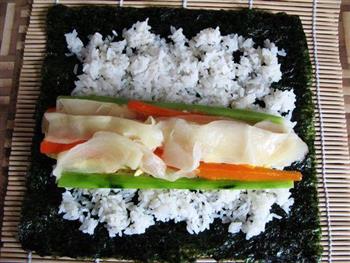 养生姜寿司的做法图解14